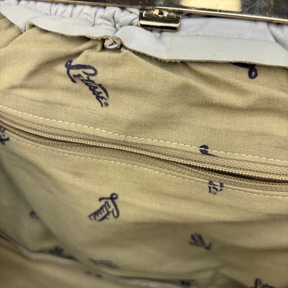 Vintage Letisse Gray Shoulder Strap Pouch Purse - Picture 9 of 11